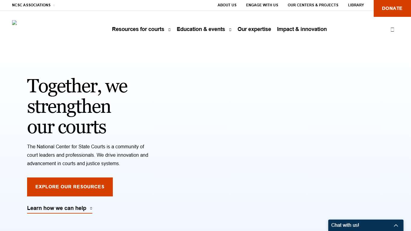 Driving innovation in justice National Center for State Courts